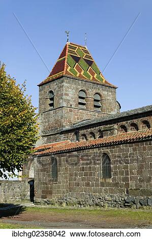 "Polychrome roof of Saint Jean Lachalm church, Deves, Haute Loire, Auvergne, France, Europe" View Large Photo Image Stock Image - "Polychrome roof of Saint Jean Lachalm church, Deves, Haute Loire, Auvergne, France, Europe". Fotosearch