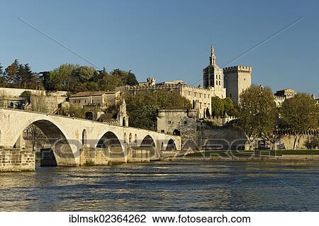 "Pont Benezet and the Palais des Papes, Papal Palace, Avignon, Provence region, Departement Vaucluse, France, Europe" View Large Photo Image Stock Image - "Pont Benezet and the Palais des Papes, Papal Palace, Avignon, Provence region, Departement Vaucluse, France, Europe". Fotosearch