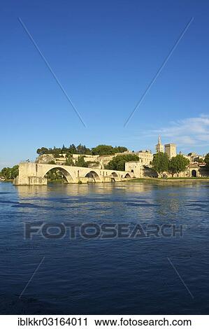 "Pont Saint-Benezet bridge over the Rhone River, Avignon, Provence, Region Provence-Alpes-Cote d? ÇÖAzur, France, Europe" View Large Photo Image Stock Image - "Pont Saint-Benezet bridge over the Rhone River, Avignon, Provence, Region Provence-Alpes-Cote d? ÇÖAzur, France, Europe". Fotosearch