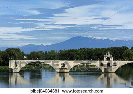 "Pont Saint-Benezet, Saint Benezet bridge over the river Rhone, view of Mont Ventoux, Avignon, Vaucluse, Provence-Alpes-Cote d'Azur, France, Europe" View Large Photo Image Stock Image - "Pont Saint-Benezet, Saint Benezet bridge over the river Rhone, view of Mont Ventoux, Avignon, Vaucluse, Provence-Alpes-Cote d'Azur, France, Europe". Fotosearch