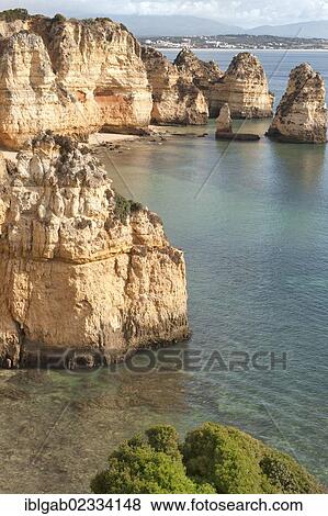"Ponta da Piedade, Mercy Point, Rock formations, Lagos, Algarve, Portugal, Europe" View Large Photo Image Stock Photo - "Ponta da Piedade, Mercy Point, Rock formations, Lagos, Algarve, Portugal, Europe". Fotosearch