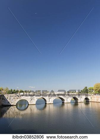 "Ponte d'Augusto or Bridge of Tiberius, Rimini, Emilia-Romagna, Italy, Europe" View Large Photo Image Stock Photograph - "Ponte d'Augusto or Bridge of Tiberius, Rimini, Emilia-Romagna, Italy, Europe". Fotosearch