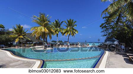 "Pool area, Paradise Island, Paradise Island, Lankanfinolhu, North Male Atoll, Maldives, Asia" View Large Photo Image Stock Image - "Pool area, Paradise Island, Paradise Island, Lankanfinolhu, North Male Atoll, Maldives, Asia". Fotosearch