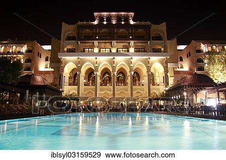 "Pool at the Shangri-La Hotel, Abu Dhabi, United Arab Emirates, Asia" View Large Photo Image Stock Photo - "Pool at the Shangri-La Hotel, Abu Dhabi, United Arab Emirates, Asia". Fotosearch