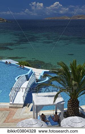 "Pool of Saint John Hotel, Agios Ioannis, Mykonos, Cyclades, Greece, Europe" View Large Photo Image Stock Photo - "Pool of Saint John Hotel, Agios Ioannis, Mykonos, Cyclades, Greece, Europe". Fotosearch