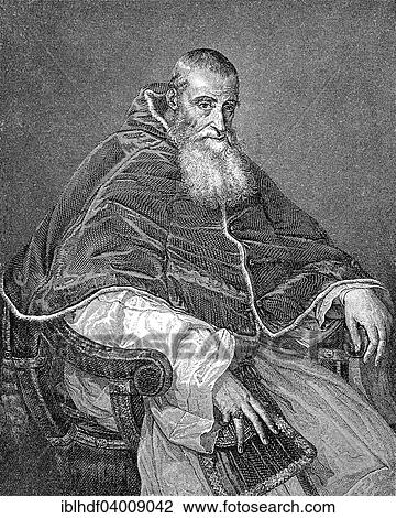 "Pope Paul III or Alessandro Farnese, 1468, 1549, Pope of the Roman Catholic Church from 1534-1549, historical illustration" View Large Photo Image Stock Image - "Pope Paul III or Alessandro Farnese, 1468, 1549, Pope of the Roman Catholic Church from 1534-1549, historical illustration". Fotosearch