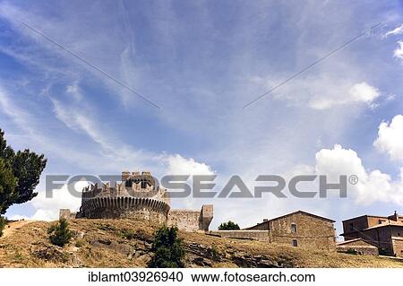 "Populonia Castle, 15th century, in the Gulf of Baratti, Etruscan archaeological site, Populonia, Province of Livorno, Tuscany, Italy, Europe" View Large Photo Image Stock Image - "Populonia Castle, 15th century, in the Gulf of Baratti, Etruscan archaeological site, Populonia, Province of Livorno, Tuscany, Italy, Europe". Fotosearch