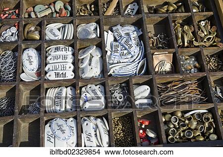 "Porcelain labels in a wooden box for sale at the weekly flea market, Dresden, Saxony, Germany, Europe" View Large Photo Image Picture - "Porcelain labels in a wooden box for sale at the weekly flea market, Dresden, Saxony, Germany, Europe". Fotosearch