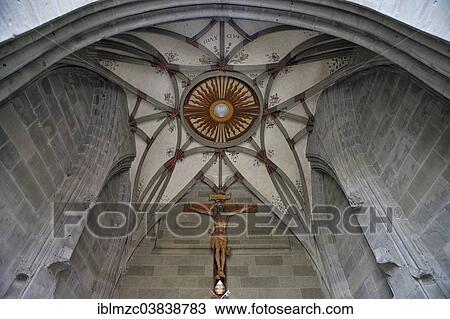 "Porch, cross vaults and crucifix, Konstanz Minster, Konstanz, Baden-Wurttemberg, Germany, Europe" View Large Photo Image Stock Image - "Porch, cross vaults and crucifix, Konstanz Minster, Konstanz, Baden-Wurttemberg, Germany, Europe". Fotosearch