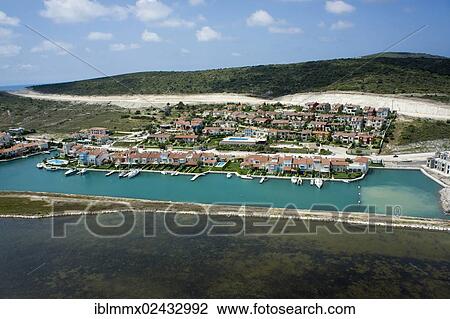 Stock Image - "Port Alacati Marina Palace, marina, Cesme, Western Turkey, Izmir, Asia Minor, Asia". Fotosearch