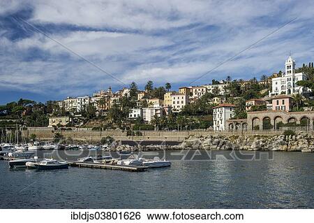 "Port and villas, Bordighera, Imperia, Riviera dei Fiori, Liguria, Italy, Europe" View Large Photo Image Stock Photograph - "Port and villas, Bordighera, Imperia, Riviera dei Fiori, Liguria, Italy, Europe". Fotosearch