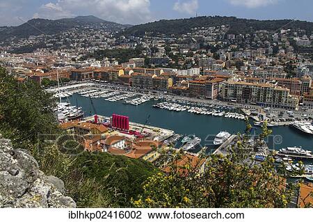 Port, Nice, Cote d'Azur, France, Europe View Large Photo Image Stock Image - Port, Nice, Cote d'Azur, France, Europe. Fotosearch