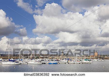 "Port of Camaret-sur-Mer with Tour Vauban and the Chapel Notre-Dame de Rocamadour, Departement Finistere, Brittany, France, Europe" View Large Photo Image Stock Image - "Port of Camaret-sur-Mer with Tour Vauban and the Chapel Notre-Dame de Rocamadour, Departement Finistere, Brittany, France, Europe". Fotosearch