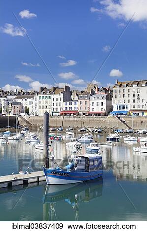 "Port of Douarnenez, Departement Finistere, Brittany, France, Europe" View Large Photo Image Stock Photo - "Port of Douarnenez, Departement Finistere, Brittany, France, Europe". Fotosearch