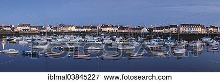 Stock Photo - "Port of Guilvinec, Finistere, Brittany, France, Europe". Fotosearch