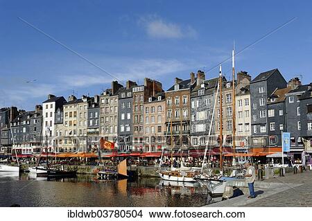 "Port of Honfleur, Departement Calvados, Basse-Normandie, France, Europe" View Large Photo Image Picture - "Port of Honfleur, Departement Calvados, Basse-Normandie, France, Europe". Fotosearch