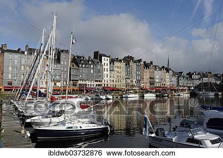 "Port of Honfleur, Honfleur, Departement Calvados, Lower Normandy, France, Europe" View Large Photo Image Stock Photograph - "Port of Honfleur, Honfleur, Departement Calvados, Lower Normandy, France, Europe". Fotosearch