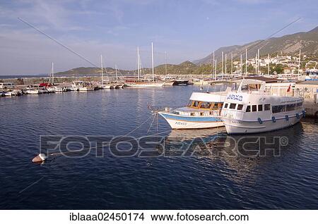 "Port of Kas, Kas, Turkey, Asia" View Large Photo Image Picture - "Port of Kas, Kas, Turkey, Asia". Fotosearch