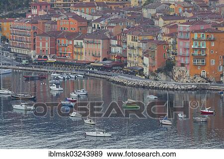 "Port of Villefranche-sur-Mer, morning mood, Villefranche-sur-Mer, French Riviera, Alpes-Maritimes, Provence-Alpes-Cote d’Azur, France, Europe" View Large Photo Image Stock Photo - "Port of Villefranche-sur-Mer, morning mood, Villefranche-sur-Mer, French Riviera, Alpes-Maritimes, Provence-Alpes-Cote d’Azur, France, Europe". Fotosearch