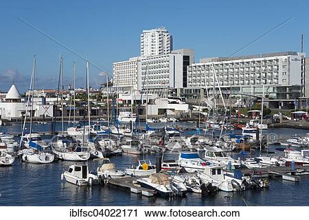 "Port, Ponta Delgada, Sao Miguel, Azores, Portugal, Europe" View Large Photo Image Stock Image - "Port, Ponta Delgada, Sao Miguel, Azores, Portugal, Europe". Fotosearch