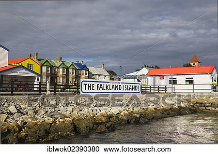 "Port Stanley, capital of the Falkland Islands, East Falkland, Malvinas Islands, British Overseas Territory, South America, South Atlantic, sub-Antarctic" View Large Photo Image Stock Image - "Port Stanley, capital of the Falkland Islands, East Falkland, Malvinas Islands, British Overseas Territory, South America, South Atlantic, sub-Antarctic". Fotosearch