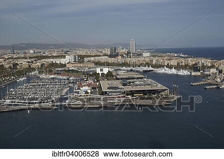 "Port Vell Marina, Barcelona, ​​Catalonia, Spain, Europe" View Large Photo Image Stock Photo - "Port Vell Marina, Barcelona, ​​Catalonia, Spain, Europe". Fotosearch