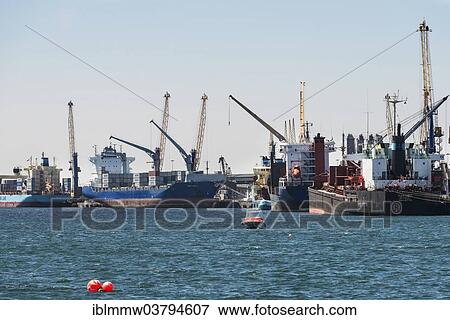 Stock Photo - "Port, Walvis Bay, Namibia, Africa". Fotosearch