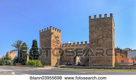 "Porta Principal, Alcudia, Majorca, Balearic Islands, Spain, Europe" View Large Photo Image Stock Photo - "Porta Principal, Alcudia, Majorca, Balearic Islands, Spain, Europe". Fotosearch