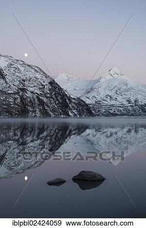 Stock Photo - Portage Lake, Alaska. Fotosearch