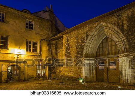"Portal of the former Dominican monastery, Vanalinn, Tallinn, Harju, Estonia, Europe" View Large Photo Image Stock Photography - "Portal of the former Dominican monastery, Vanalinn, Tallinn, Harju, Estonia, Europe". Fotosearch