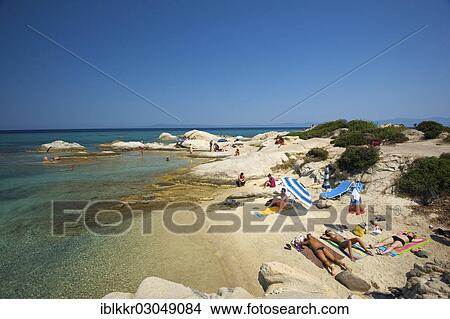 "Portokali Beach, Kavourotypes, Sithonia, Chalkidiki, Greece, Europe" View Large Photo Image Picture - "Portokali Beach, Kavourotypes, Sithonia, Chalkidiki, Greece, Europe". Fotosearch