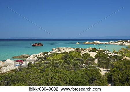 "Portokali Beach, Kavourotypes, Sithonia, Chalkidiki, Greece, Europe" View Large Photo Image Stock Image - "Portokali Beach, Kavourotypes, Sithonia, Chalkidiki, Greece, Europe". Fotosearch