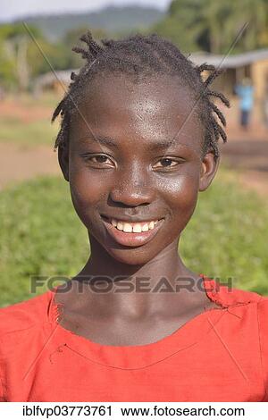 "Portrait of a girl in Waiima, Kono District, Sierra Leone, Africa" View Large Photo Image Stock Image - "Portrait of a girl in Waiima, Kono District, Sierra Leone, Africa". Fotosearch