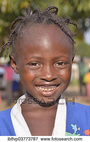 "Portrait of a girl in Waiima, Kono District, Sierra Leone, Africa" View Large Photo Image Stock Photo - "Portrait of a girl in Waiima, Kono District, Sierra Leone, Africa". Fotosearch
