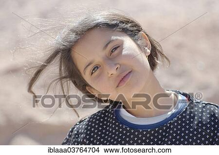 "Portrait of a modern Bedouin girl, Sinai Peninsula, Egypt, Africa" View Large Photo Image Picture - "Portrait of a modern Bedouin girl, Sinai Peninsula, Egypt, Africa". Fotosearch