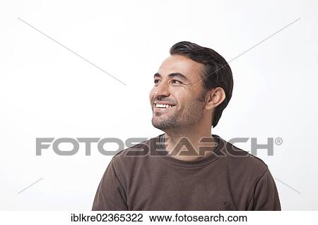 Portrait of a smiling man View Large Photo Image Stock Image - Portrait of a smiling man. Fotosearch