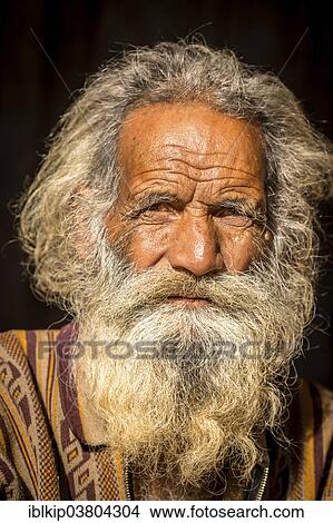"Portrait of an elderly Sadhu, Pashupatinath, Kathmandu, Kathmandu District, Bagmati Zone, Nepal, Asia" View Large Photo Image Picture - "Portrait of an elderly Sadhu, Pashupatinath, Kathmandu, Kathmandu District, Bagmati Zone, Nepal, Asia". Fotosearch