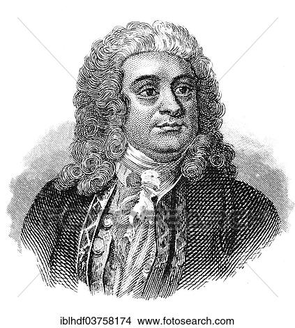 Picture - "Portrait of Georg Friedrich Haendel or George Frideric Handel, 1685 - 1759, German-British Baroque composer". Fotosearch