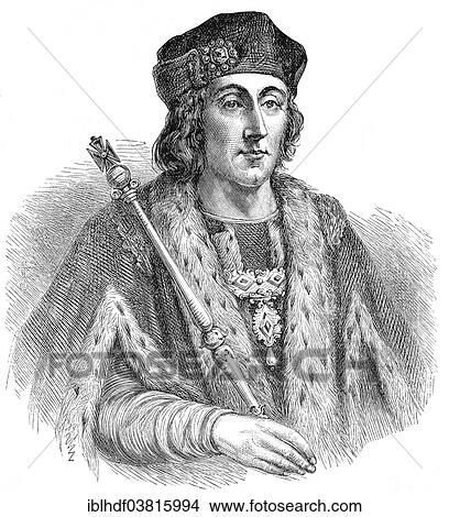 Picture - "Portrait of Henry VII, 1457 - 1509, King of England and Lord of Ireland". Fotosearch
