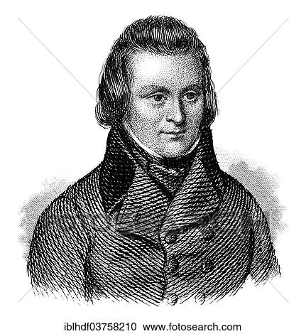 Stock Image - "Portrait of Victor Marie Hugo, 1802 - 1885, French writer". Fotosearch
