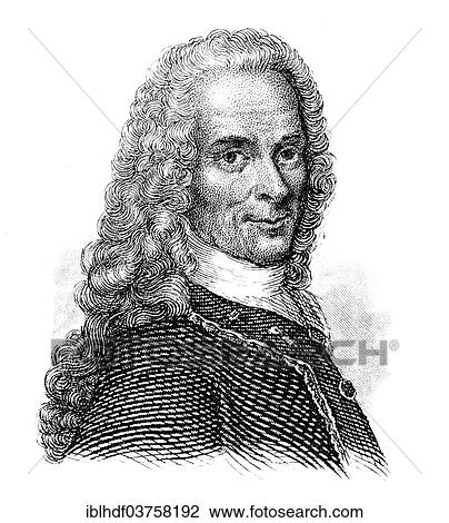 "Portrait of Voltaire or Francois-Marie Arouet 1694 - 1778, author of the French and European Enlightenment" View Large Photo Image Stock Image - "Portrait of Voltaire or Francois-Marie Arouet 1694 - 1778, author of the French and European Enlightenment". Fotosearch
