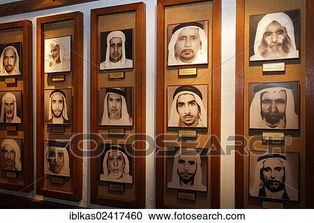 Portraits of Arab teachers, Al-Ahmadiya School Museum, Dubai, United Arab Emirates, Middle East, Asia View Large Photo Image Stock Image - Portraits of Arab teachers, Al-Ahmadiya School Museum, Dubai, United Arab Emirates, Middle East, Asia. Fotosearch