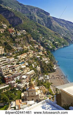 Stock Image - "Positano, Amalfi coast, Italy, Europe". Fotosearch