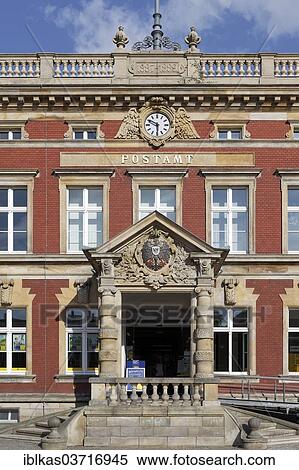 Stock Photography - "Post Office, 1889, Gorlitz, Saxony, Germany, Europe". Fotosearch