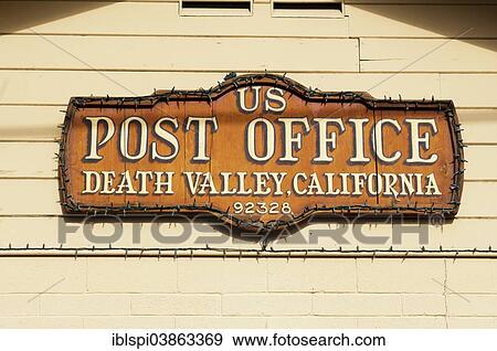 "Post Office, Death Valley, Furnace Creek, California, USA" View Large Photo Image Stock Photo - "Post Office, Death Valley, Furnace Creek, California, USA". Fotosearch