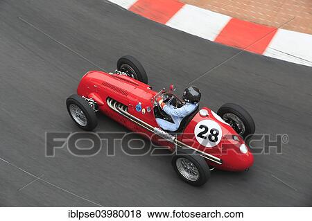 "Post-war racing car Maserati A6GCM, built in 1951, driver Julia De Baldanza, 9th Grand Prix de Monaco Historique, Principality of Monaco" View Large Photo Image Stock Photo - "Post-war racing car Maserati A6GCM, built in 1951, driver Julia De Baldanza, 9th Grand Prix de Monaco Historique, Principality of Monaco". Fotosearch
