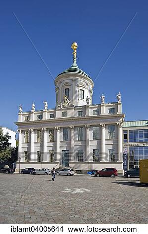 Picture - "Potsdam Museum, Forum for Art and History, Am Alten Markt, Potsdam, Brandenburg, Germany, Europe". Fotosearch