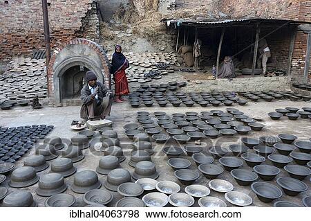 "Pottery, Bhaktapur, Nepal, Asia" View Large Photo Image Stock Photo - "Pottery, Bhaktapur, Nepal, Asia". Fotosearch