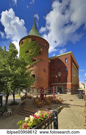Stock Image - "Powder Tower or Pulvertornis, Torna iela, Riga, Latvia, Europe". Fotosearch