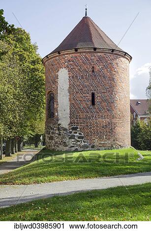 Stock Image - "Powder Tower, Pulverturm, Stendal, Saxony-Anhalt, Germany, Europe". Fotosearch